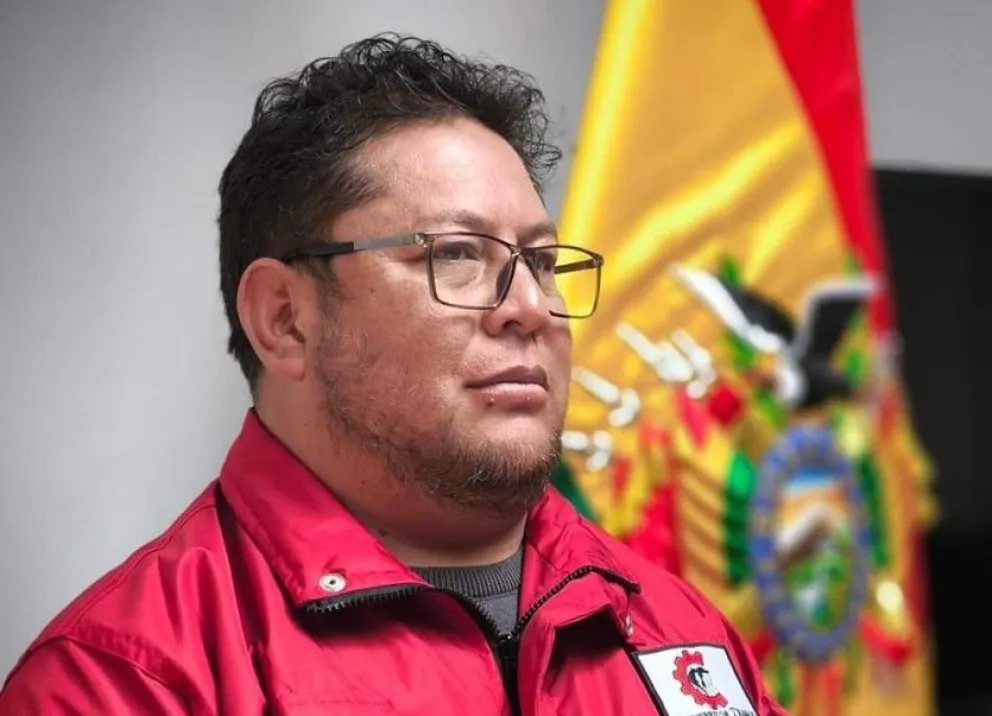 Erland Julio Rodríguez Lafuente, ministro de Trabajo, Empleo y Previsión Social. Foto: ABI