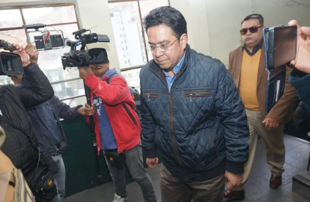 El exministro de Justicia, César Siles, uno de los investigados. Foto: APG