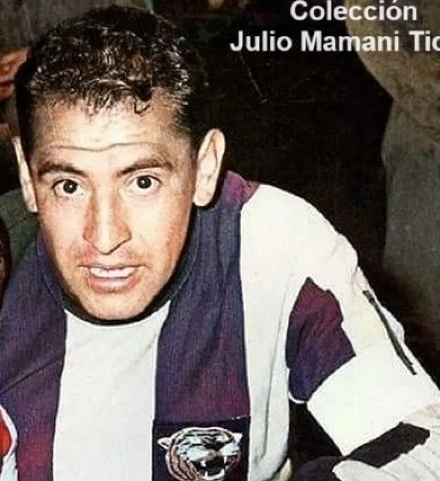 Rolando Vargas, un símbolo de The Strongest partió a la eternidad. Foto: Colección Julio Mamani. 