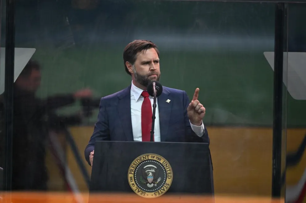 El vicepresidente de Estados Unidos, JD Vance. Foto: EFE