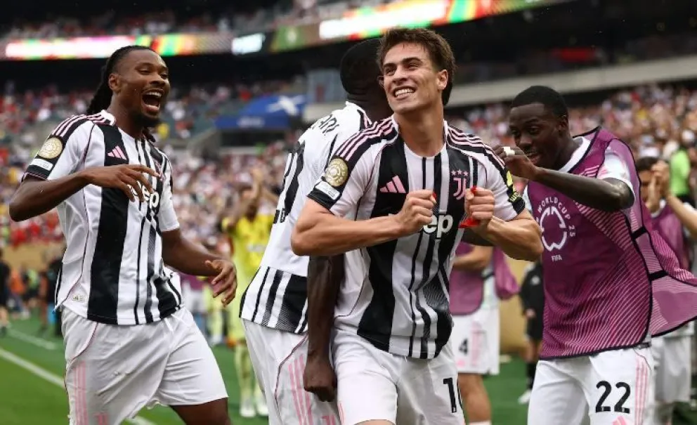 Festejo de los jugadores del popular equipo italiano. Foto: TN