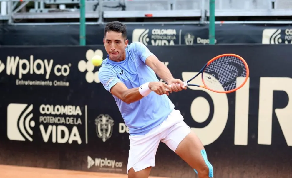 Murkel en un anterior partido. Foto: Murkel Dellien.