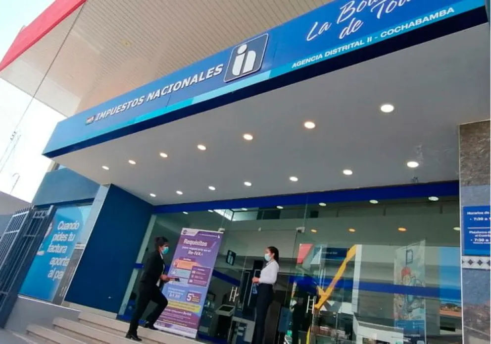 Oficinas de Impuestos. 