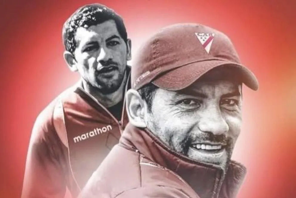 La banda roja difundió en sus redes sociales a Flores como DT de inferiores. Foto: Always Ready.