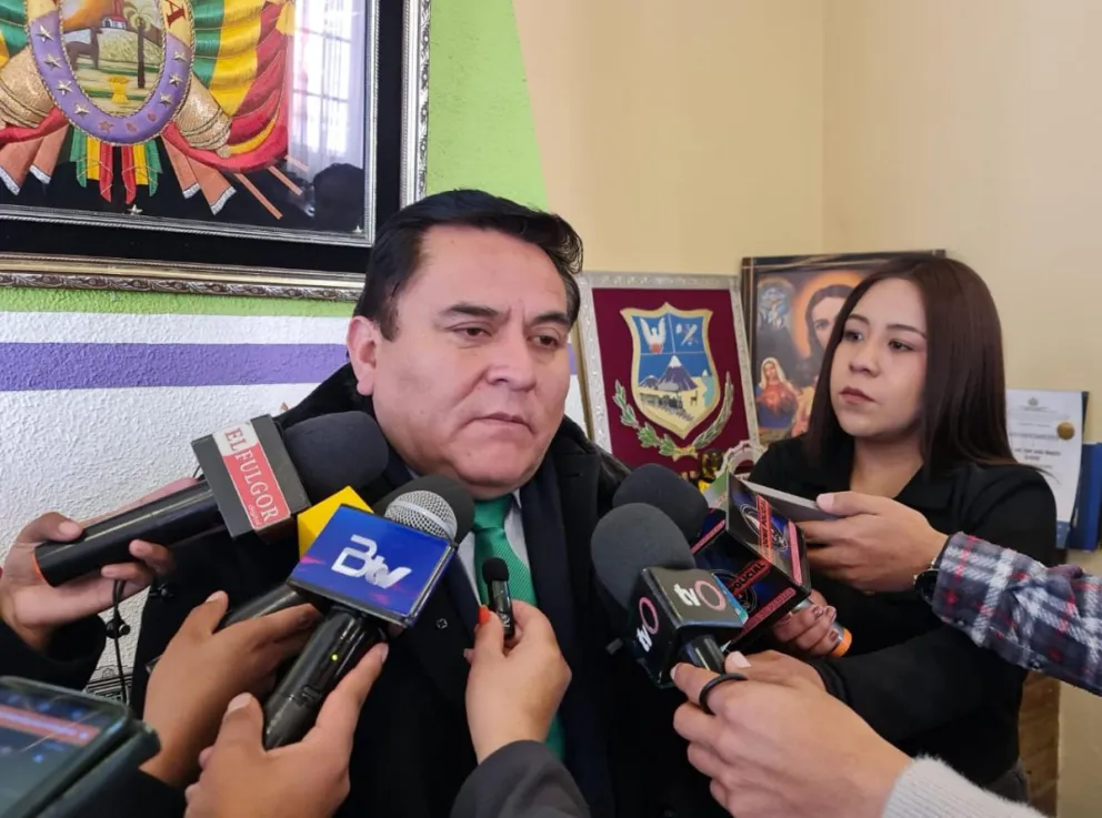 Aldo Morales, fiscal departamental de Oruro. Foto: Fiscalía