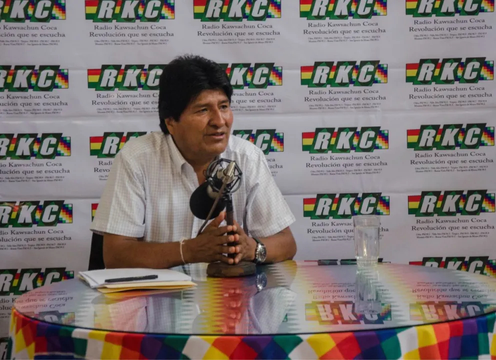 Evo Morales Foto: RKC