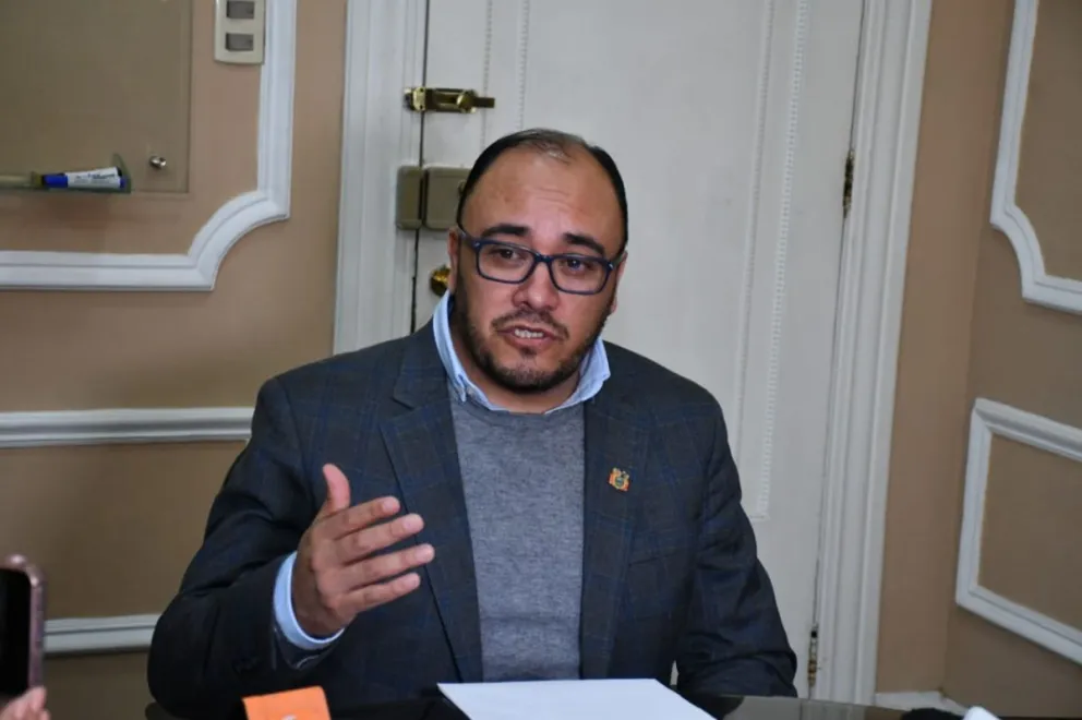  El vocal del TSE, Gustavo Ávila, este miércoles. Foto: APG