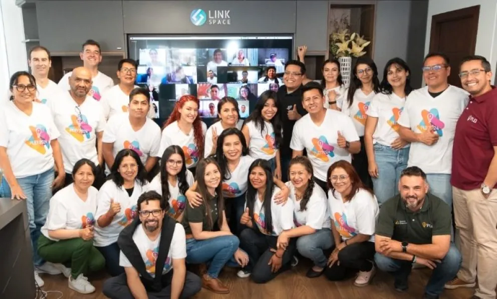 Emprendedores participantes del Programa PLEI (Programa de Liderazgo, Emprendimiento e Innovación). Foto: Emprender Futuro.