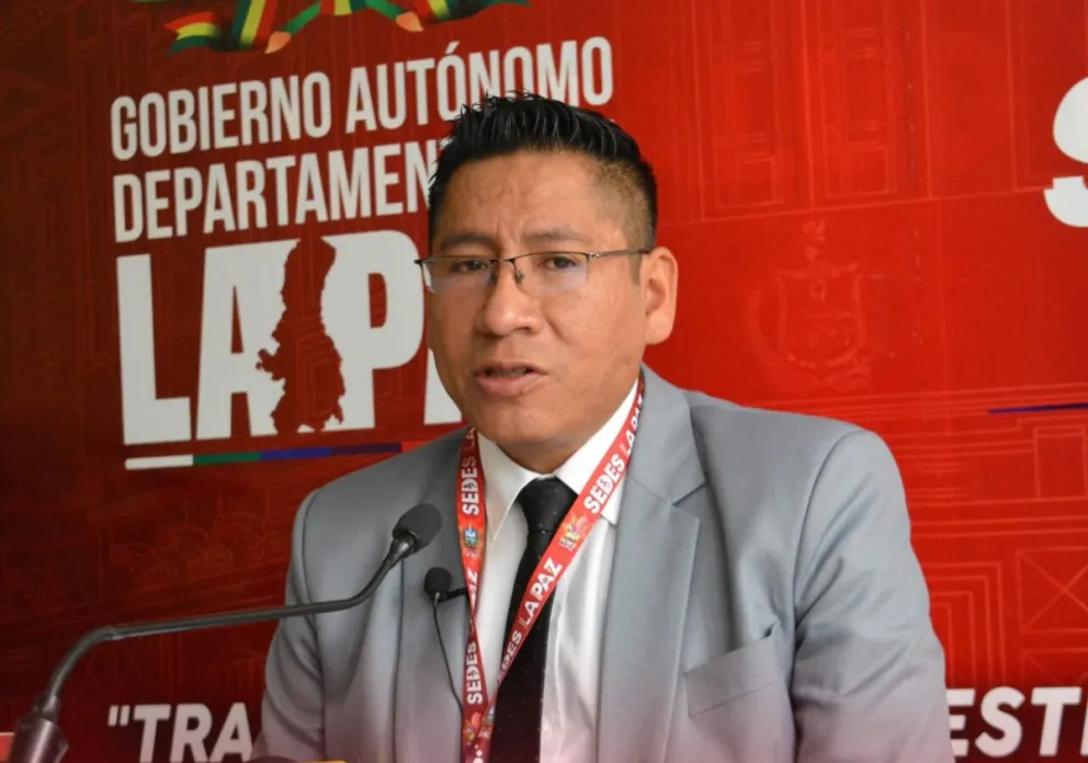  Javier Mamani, jefe de la Unidad de Epidemiología e Investigación del Sedes. Foto: Sedes