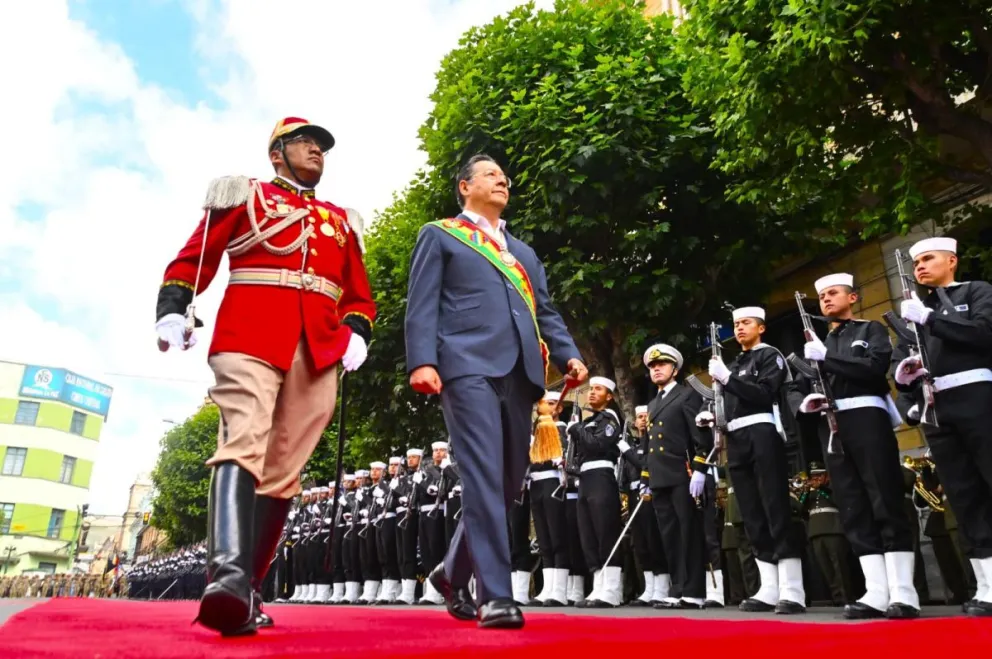 Arce, durante una anterior actividad. Foto: APG 