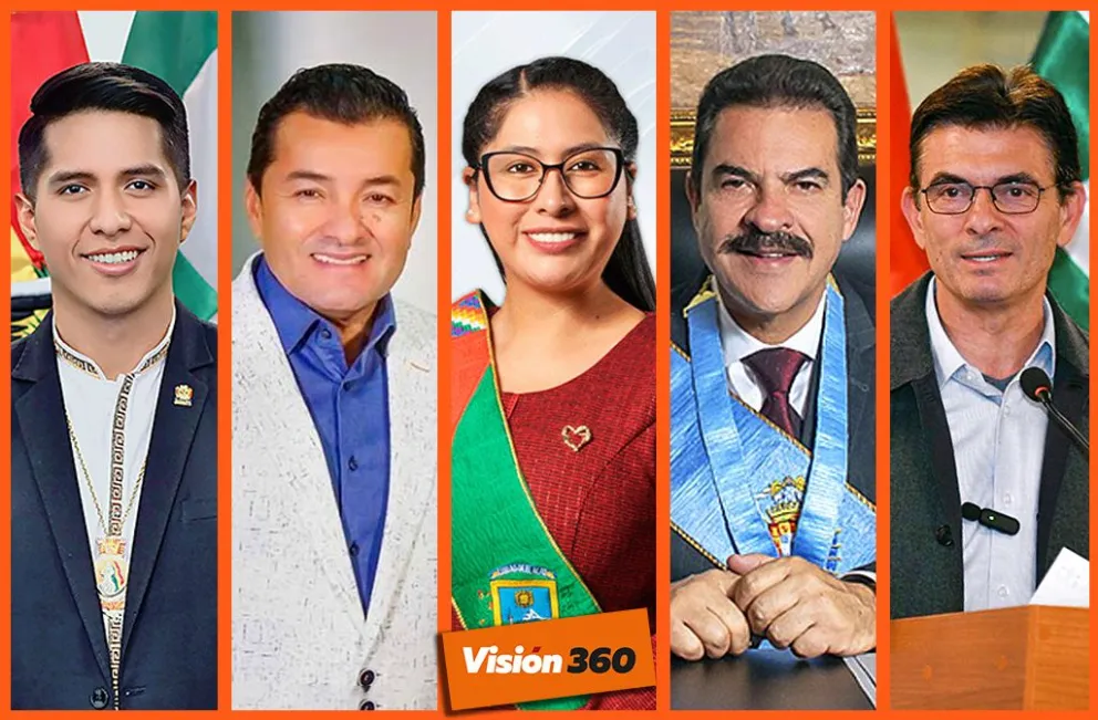 Rodríguez, Fernández, Copa, Reyes Villa y Paz. Foto: Composición