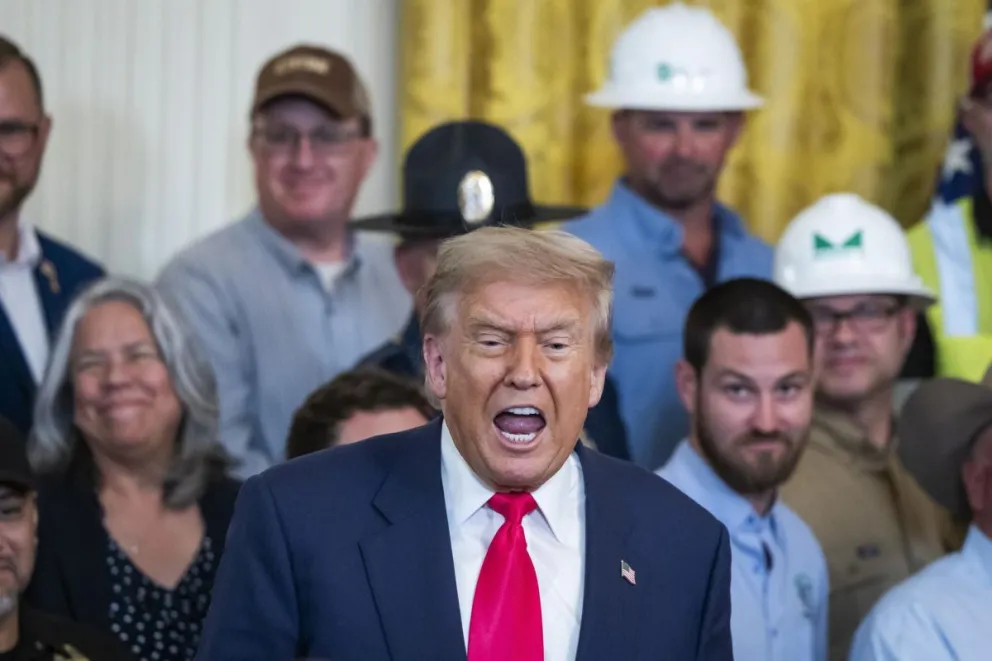 El presidente de Estados Unidos, Donald Trump. Foto: EFE