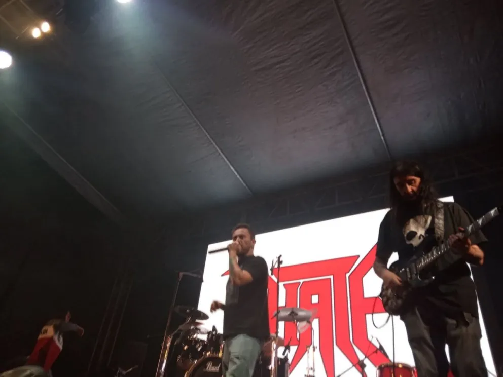 Hate en una versión anterior. FOTO: Comité organizador de  Següentock 