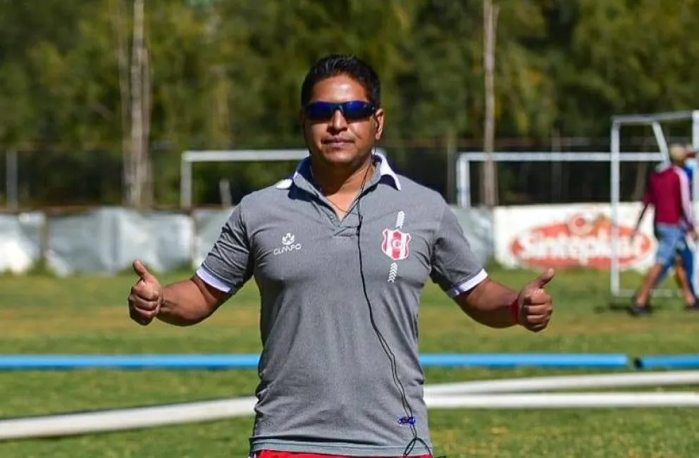 Manuel Grass, dirigente de Independiente Petrolero de Sucre. Foto: redes sociales. 