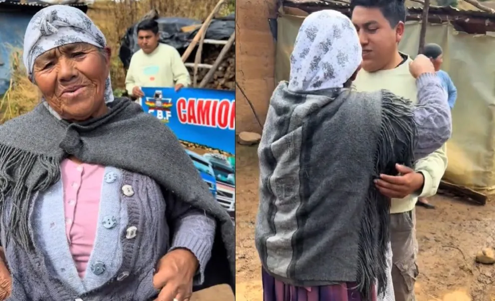 El servicio de doña Isidora, ayudó a muchos choferes y viajeros. Foto: Captura video CSF