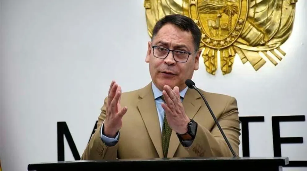 El viceministro de Régimen Interior, Jhonny Aguilera Foto: ABI / Archivo