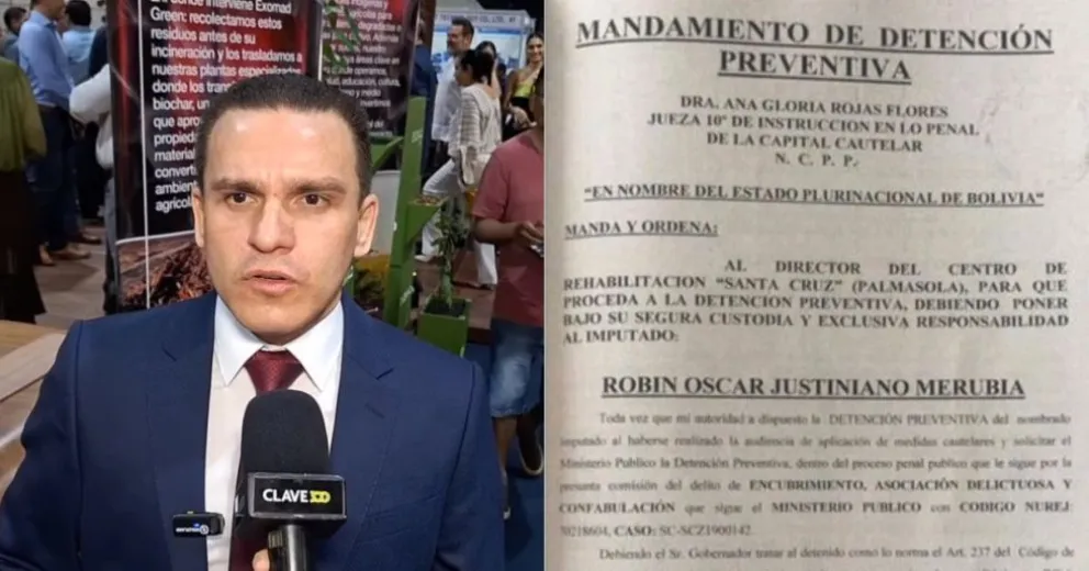 Robin Justiniano, el candidato de Aliana Popular. Foto: Correo del Sur
