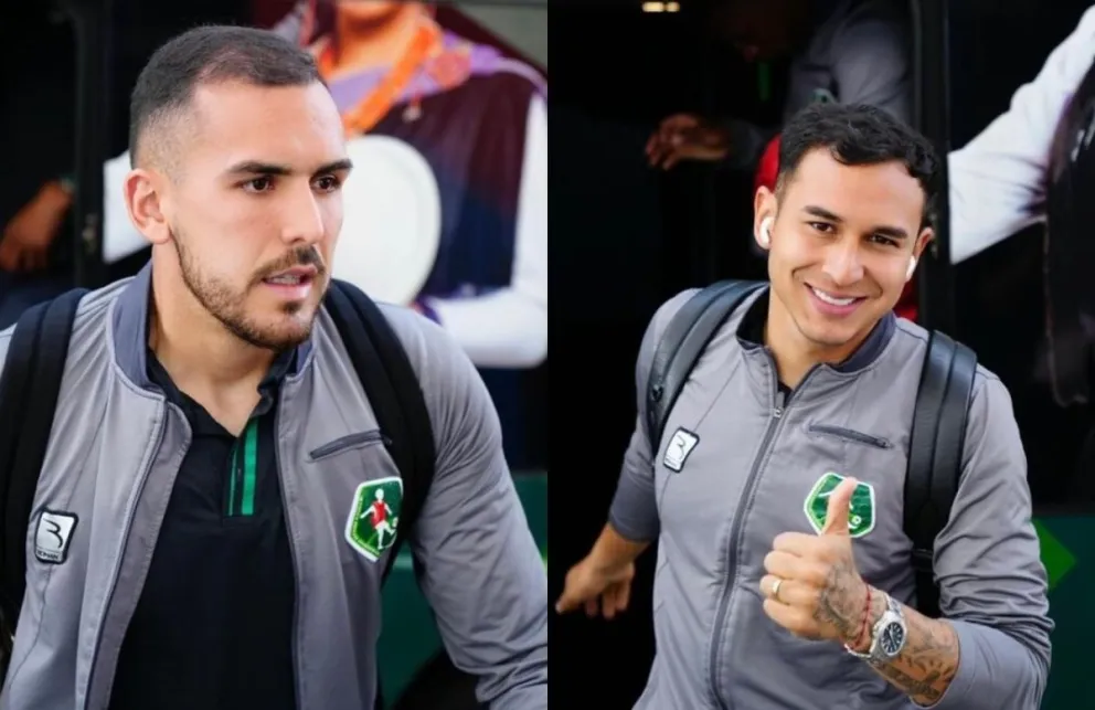 El Mushuc Runa rescindió contrato con Haquin (izq.) y Miranda. Fotos: Mushuc Runa.