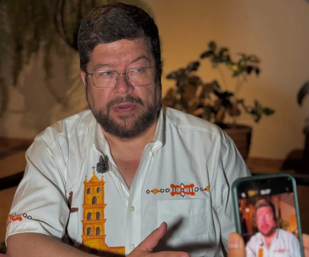  Samuel Doria Medina en una entrevista. Foto: RRSS del postulante