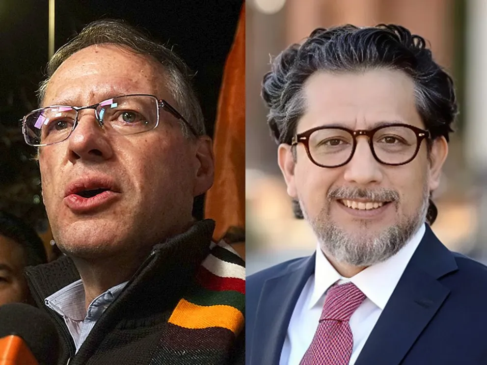 Dunn y Saravia. Fotos: APG y RRSS