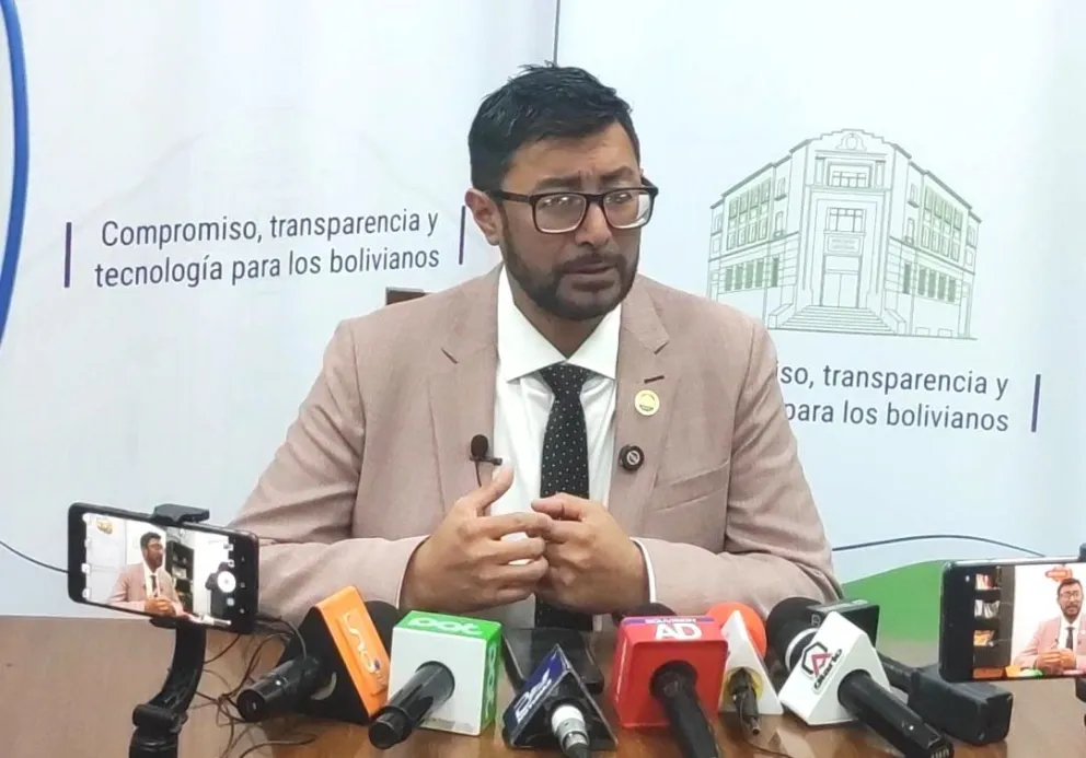 El fiscal departamental de Potosí, Gonzalo Aparicio. Foto: Fiscalía