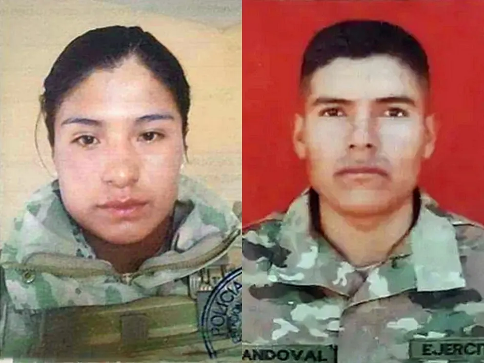 Los militares que se reportaron como desaparecidos y que continúa su búsqueda. Foto: RRSS 