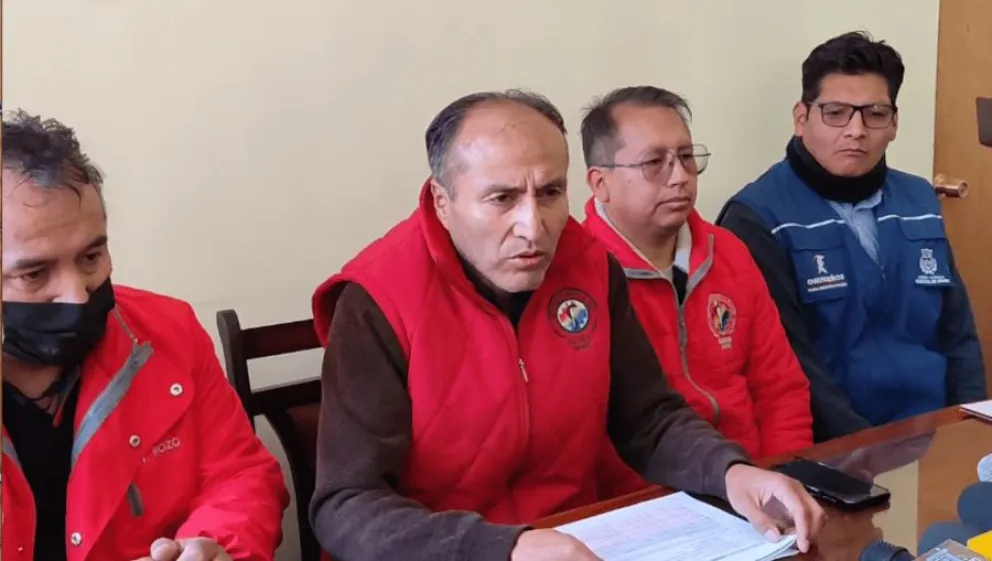 Autoridades del Sedes de Oruro. Foto: ATB