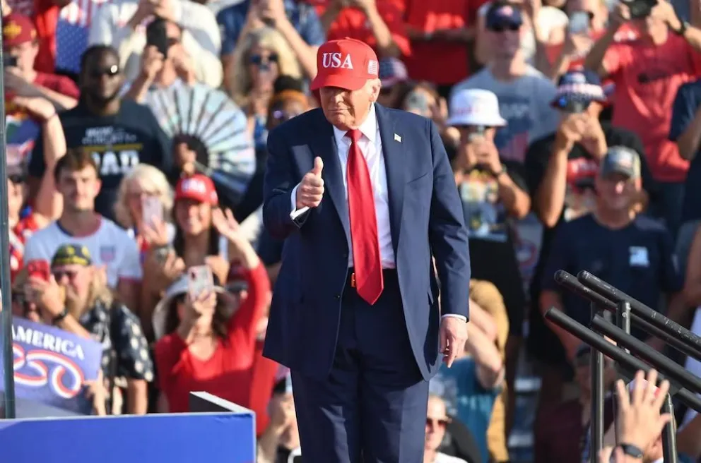 Donald Trump en una imagen de archivo. Foto: Usa Today