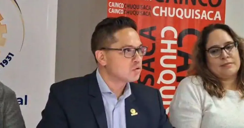 El presidente de la de la Cámara Nacional de Industria, Gonzalo Morales Foto: RRSS