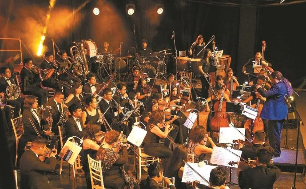 Una presentación de la Sinfónica. Foto: Sinfónica Chuquiago