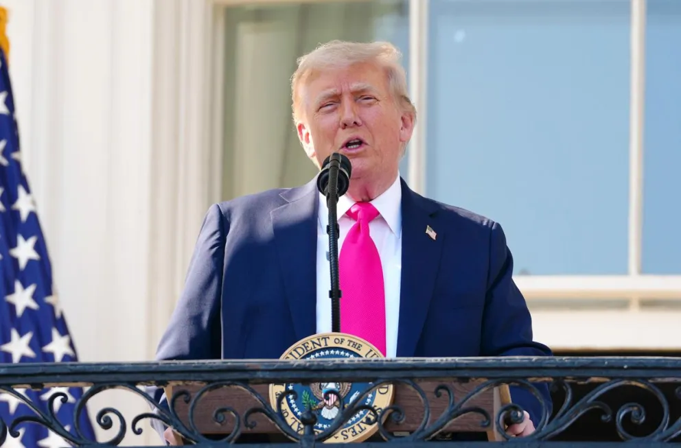 El presidente de Estados Unidos, Donald Trump, en una foto de archivo. Foto: EFE