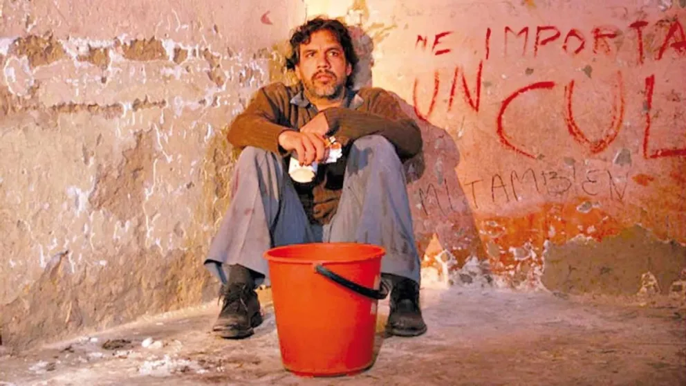 Escena de la cinta "El cementerio de elefantes". FOTO: Cinemateca Boliviana