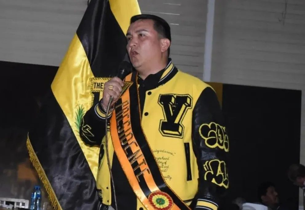 Daniel Terrzas, presidente de The Strongest. Foto: Agencia Marka Registrada