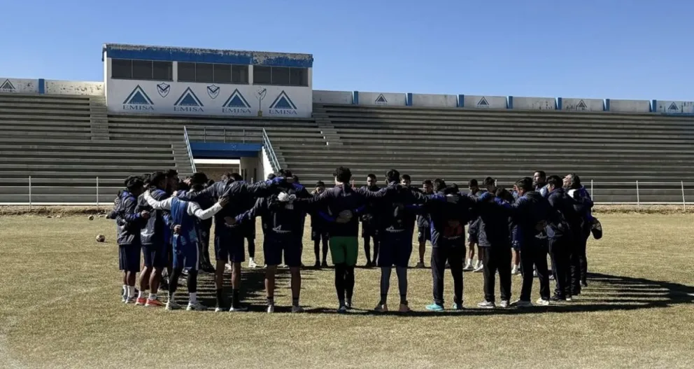 El plantel orureño de GB San José cerró prácticas este martes. Foto: GV San José. 