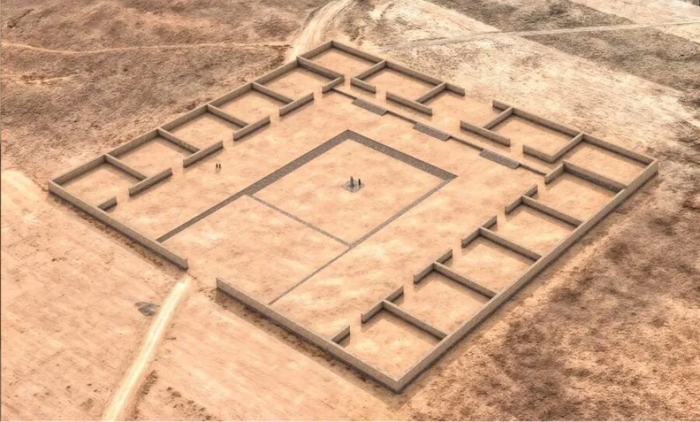 El complejo de Palaspata se ubica a 215 kilómetros al sur de Tiwanaku. Foto: ABI.
