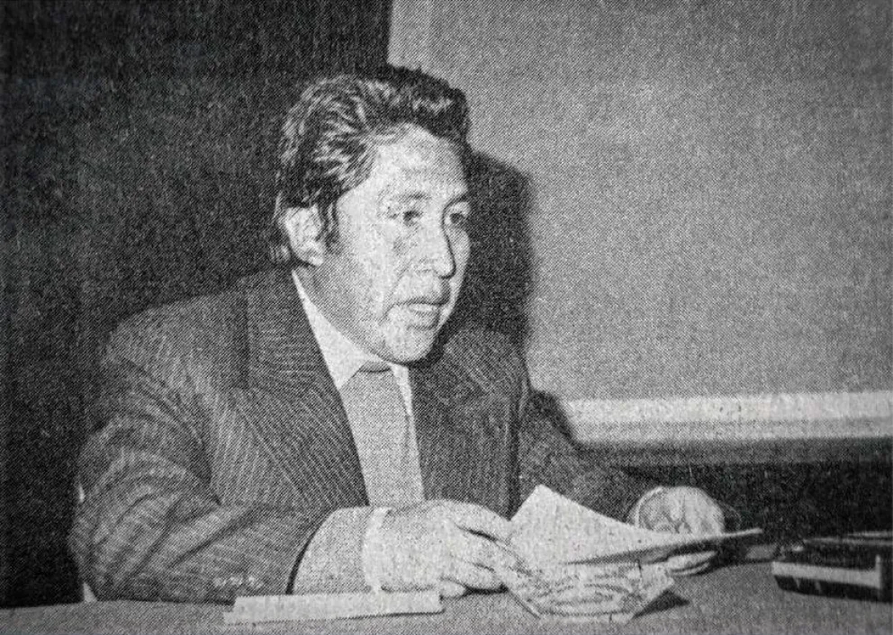 Foto del historiador Roberto Choque Canqui. FOTO: MUSEF