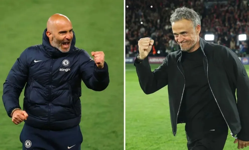 Maresca y Luis Enrique estarán este domingo frente a frente en el duelo final. Foto: ED