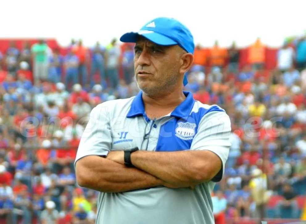 Rodrigo Figueroa en su paso por el club ecuatoriano Emelec. Foto: EC Emelec