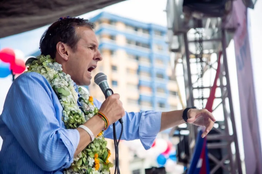 Jorge Quiroga, candidato presidencial. Foto: Libre