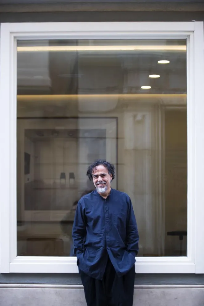 Fotografía de archivo del 12 de mayo de 2023 del cineasta mexicano Alejandro González Iñárritu posando en Málaga (España). Foto: EFE