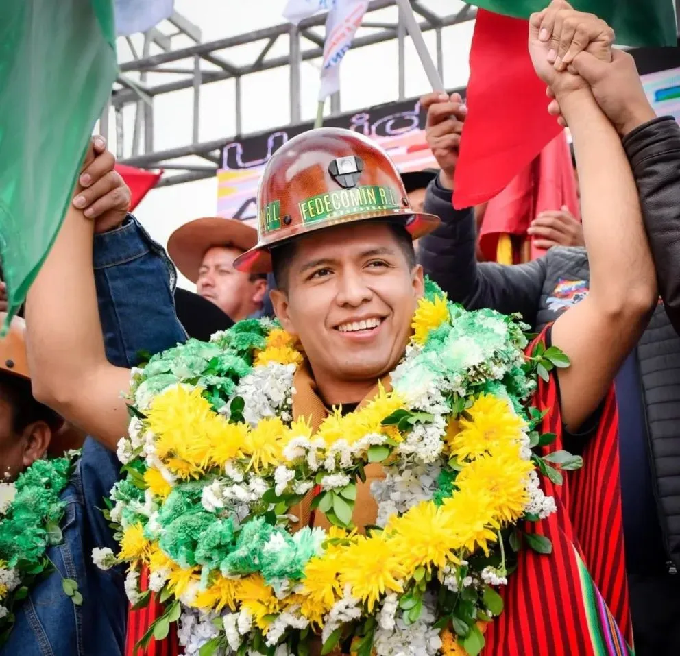 Andrónico Rodríguez, candidato a la Presidencia por Alianza Popular. Foto: Andrónico  Rodríguez