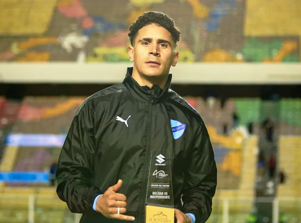 El colombiano Daniel Cataño que este miércoles jugará como titular frente a Palestino. Foto: CB