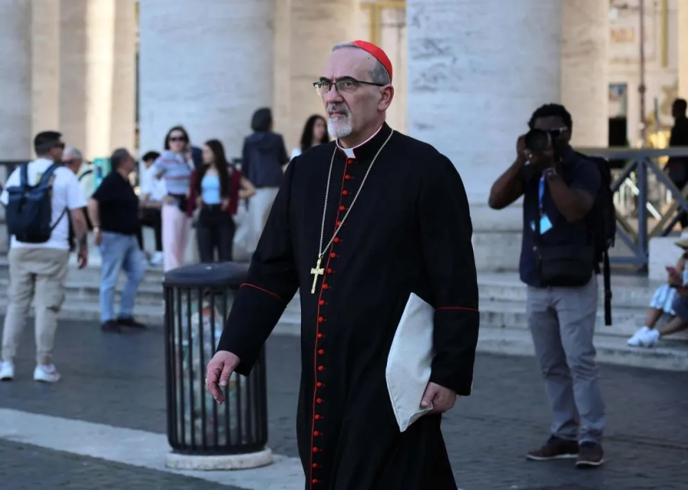 El Patriarca Latino de Jerusalén, el cardenal Pierbattista Pizzaballa. Foto: EFE