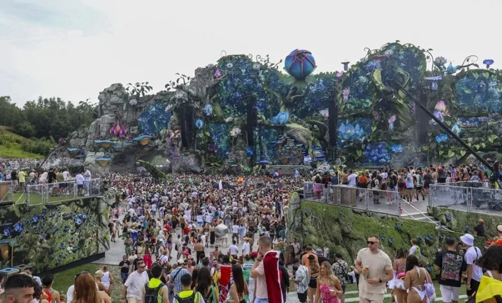 La edición de 2024 del Tomorrowland. Foto: EFE