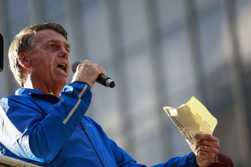 EL expresidente brasileño Jair Bolsonaro. Foto: EFE