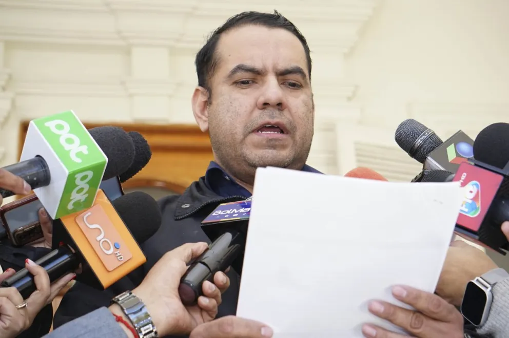 El vocal del TSE, Francisco Vargas, en un anterior contacto con la prensa. Foto: APG 