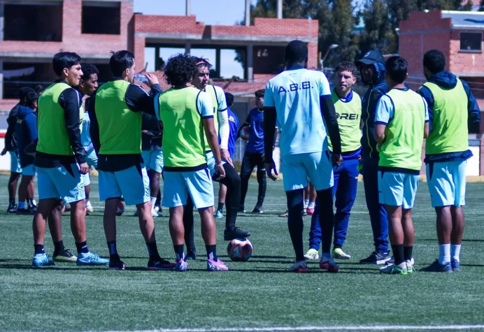 Jugadores de ABB en uno de sus últimos entrenamientos. Foto: club ABB