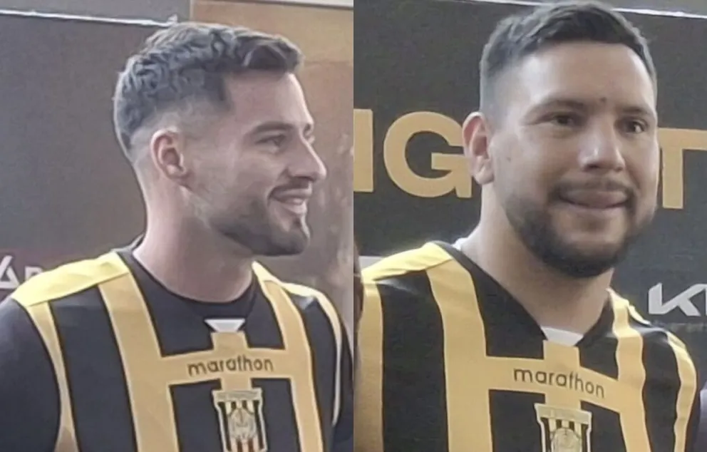 Salvateschi (izq.) y Chávez son los nuevos atigrados. Fotos: Emmanuel Mendizábal - Futbolacho