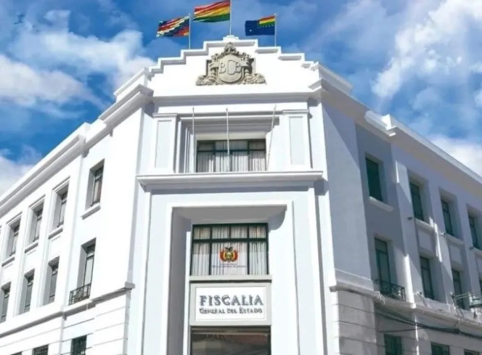 Instalaciones de la Fiscalía General del Estado en la ciudad de Sucre. Foto: Ministerio Público