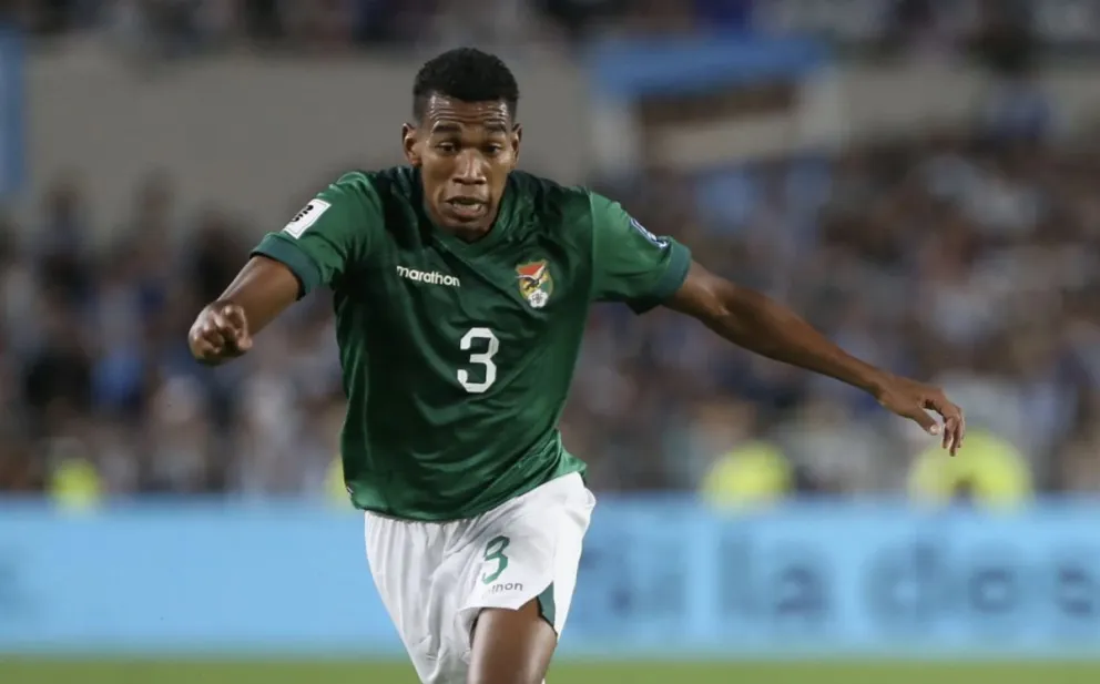 Diego Medina en acción en un partido de eliminatorias. Foto: Archivo digital. 